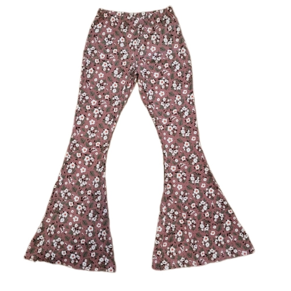 Star Vixon Floral Bell Bottom Flared Pants